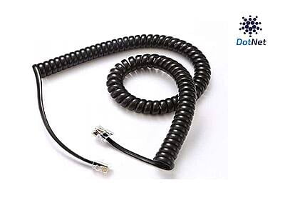 DotNet RJ-11 Phone Handset Telephone cable cord