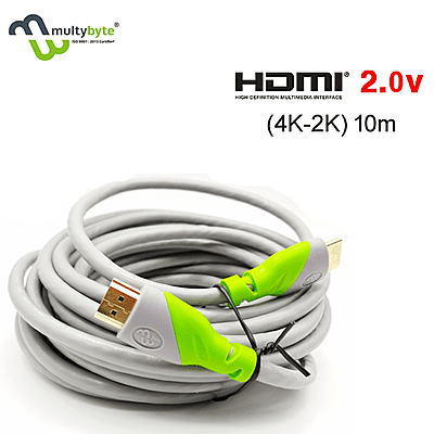 MULTYBYTE HDMI CABLE 10 MTR