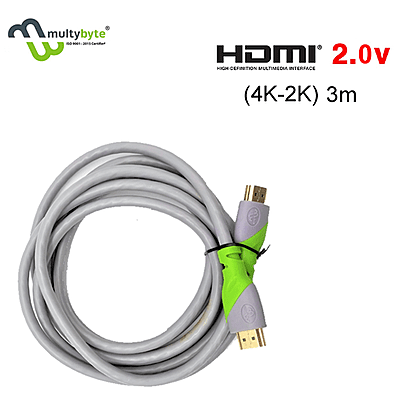 MULTYBYTE HDMI CABLE 3 MTR