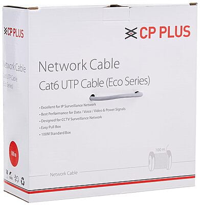 CP Plus CAT6 UTP CABLE 305MTR