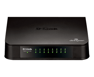 D-Link 16-Port 10/100 MBPS Desktop Switch