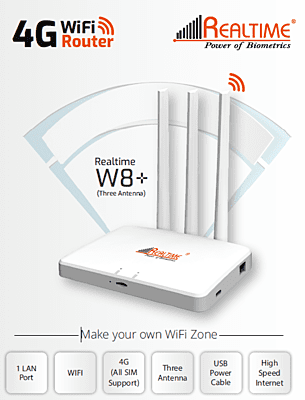 Realtime 4G Wifi Router W8+