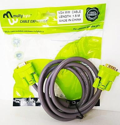 MULTYBYTE VGA CABLE 1.5 MTR