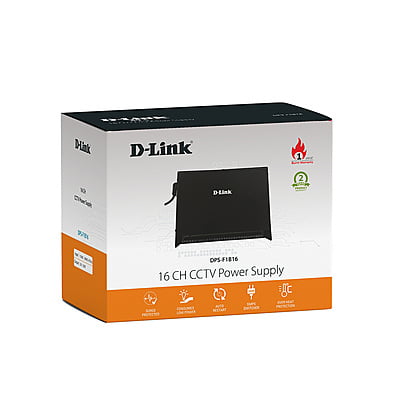 D-Link 16 Channel 12v20AMP Power Supply Multiple  Output