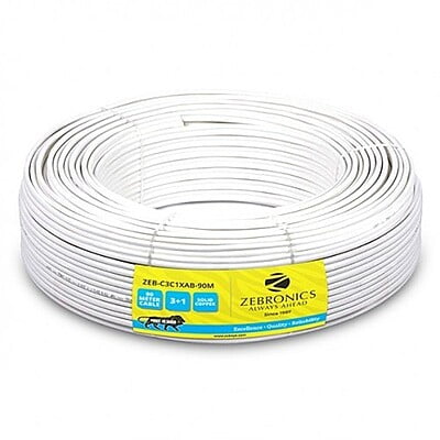 Zebronics 3+1 CCTV Wire 90 MTR